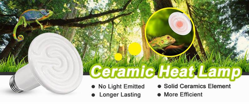 E27 Ceramic Infrared Heating Lamp Bulbs manfacturer